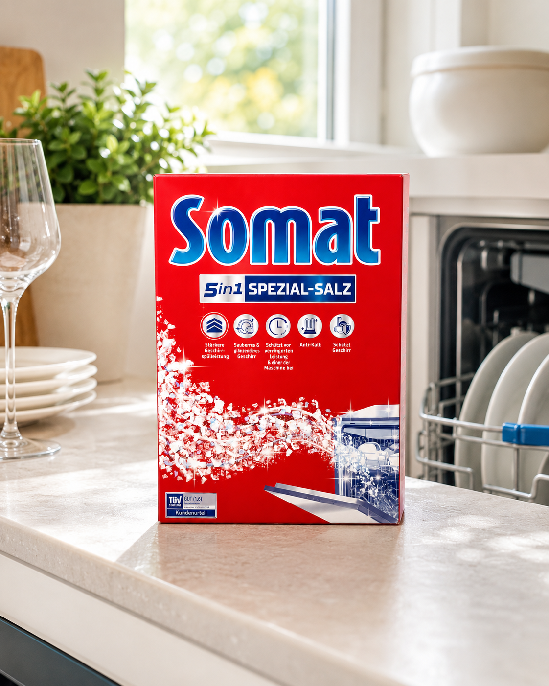 Somat 5in1 Spezial-Salz – indaplovių druska, 1,5 kg