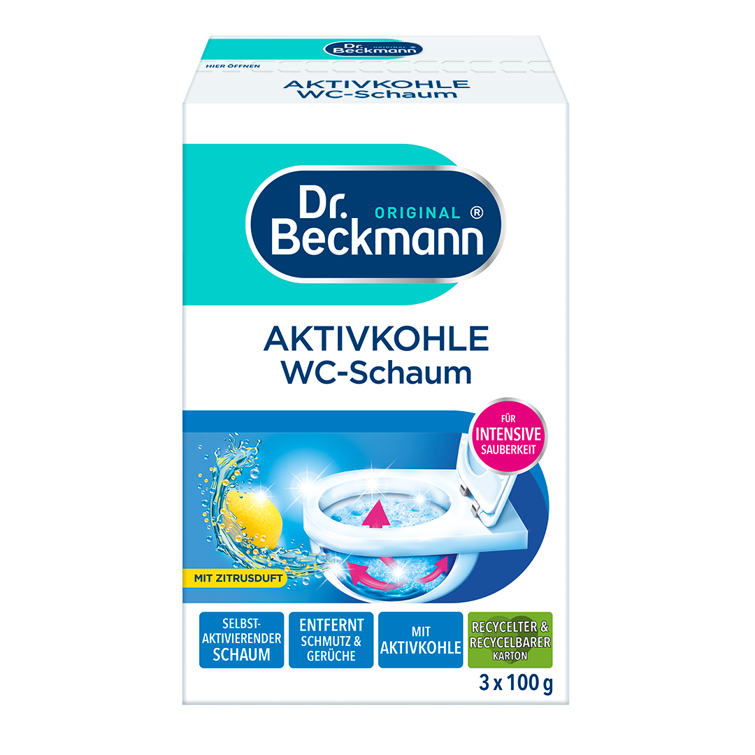 Dr. Beckmann Active Carbon WC-Schaum
