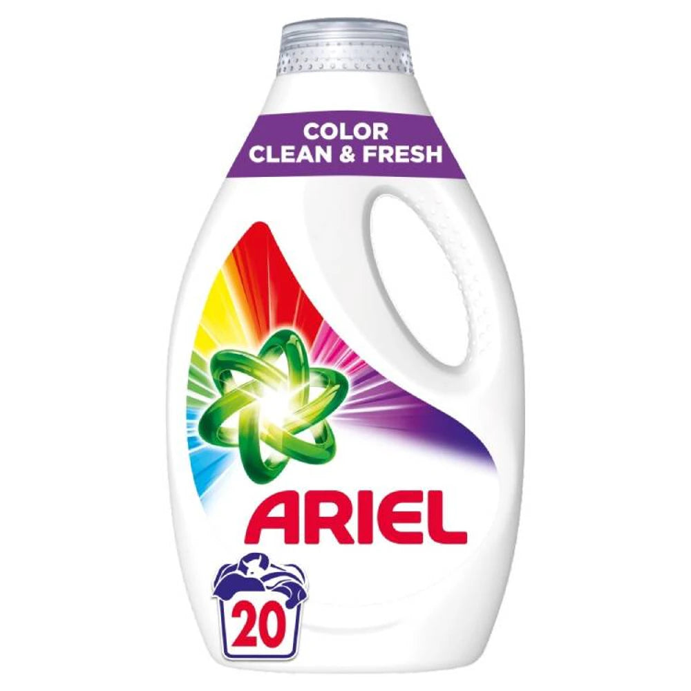 Ariel Color Clean & Fresh skystas skalbiklis spalvotiems skalbiniams 20 skalbimų