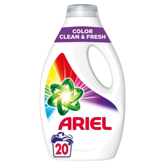 Ariel Color Clean & Fresh skystas skalbiklis spalvotiems skalbiniams 20 skalbimų