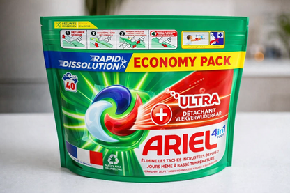 Ariel 4in1 Ultra Laundry 40 vnt. skalbimo kapsulės