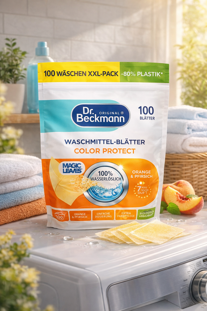Dr. Beckmann skalbimo lapeliai Color Protect – 100 skalbimų