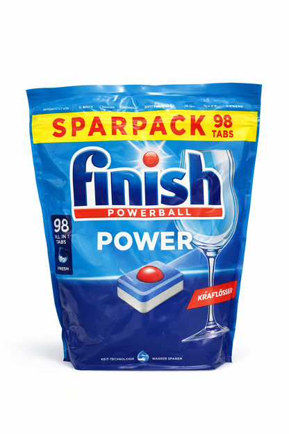 Finish Powerball indaplovių tabletės – 98 vnt