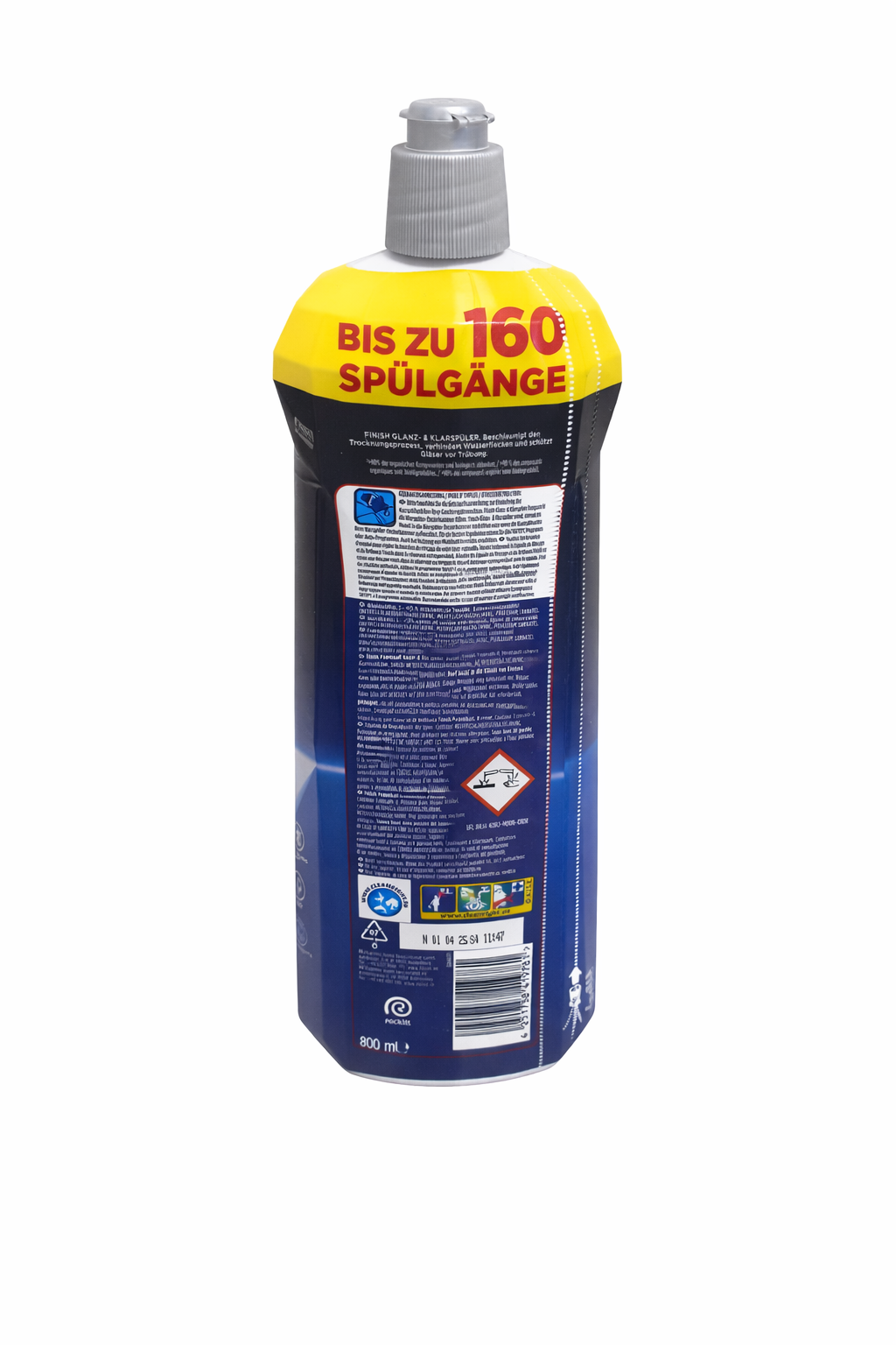 Finish Powerball indaplovių skalavimo skystis – 800 ml (iki 160 plovimų)