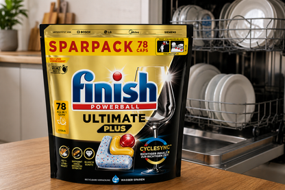 Finish Powerball Ultimate Plus Citrus indaplovių kapsulės 78 vnt