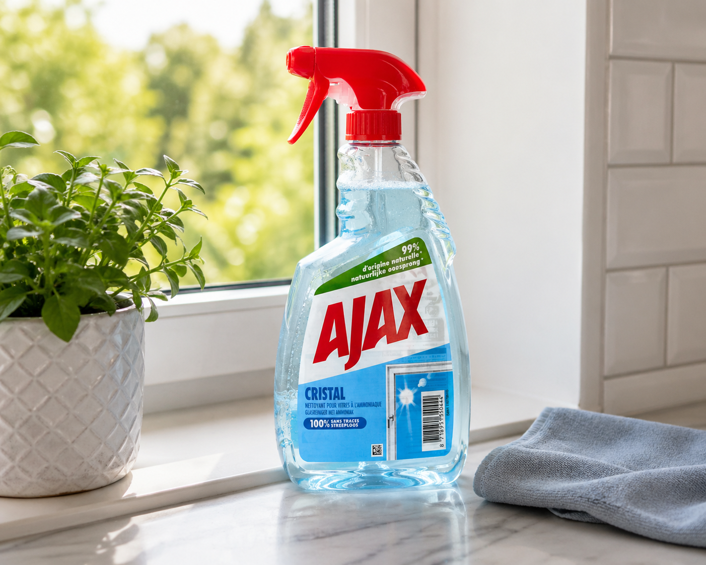 Ajax Cristal langų valiklis 750ml