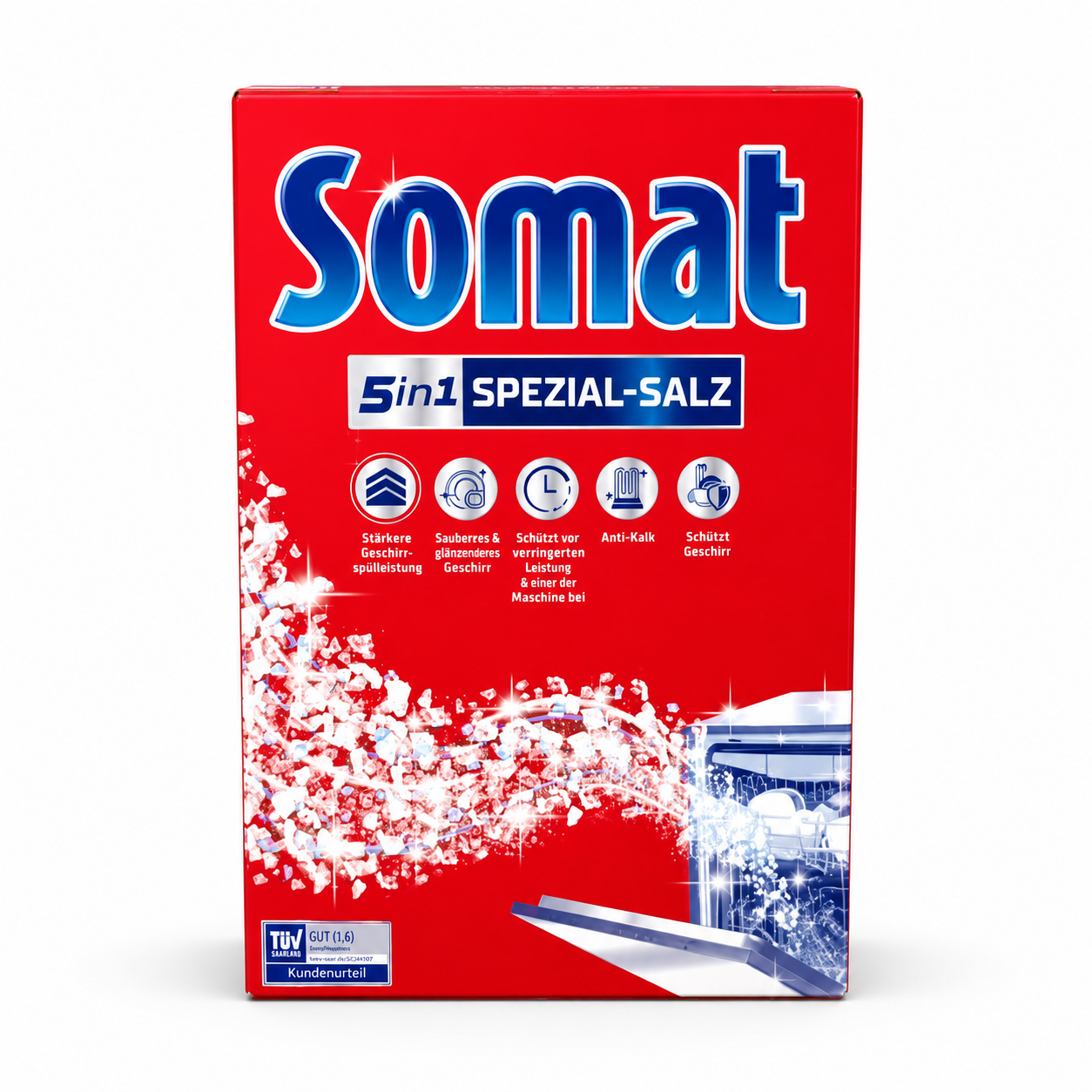 Somat 5in1 Spezial-Salz – indaplovių druska, 1,5 kg