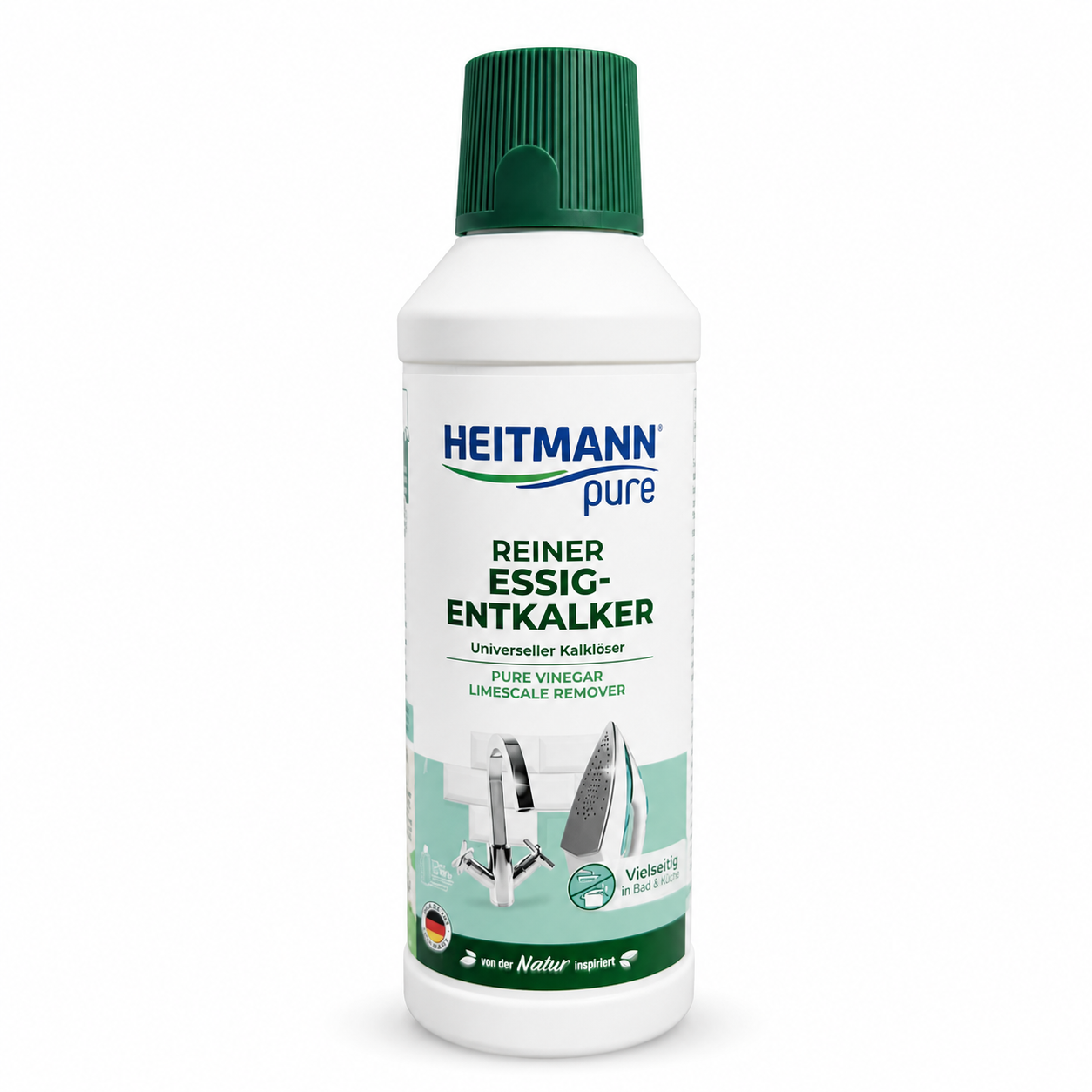 Heitmann Pure Reiner Essig-Entkalker – acto pagrindo kalkių valiklis, 500 ml