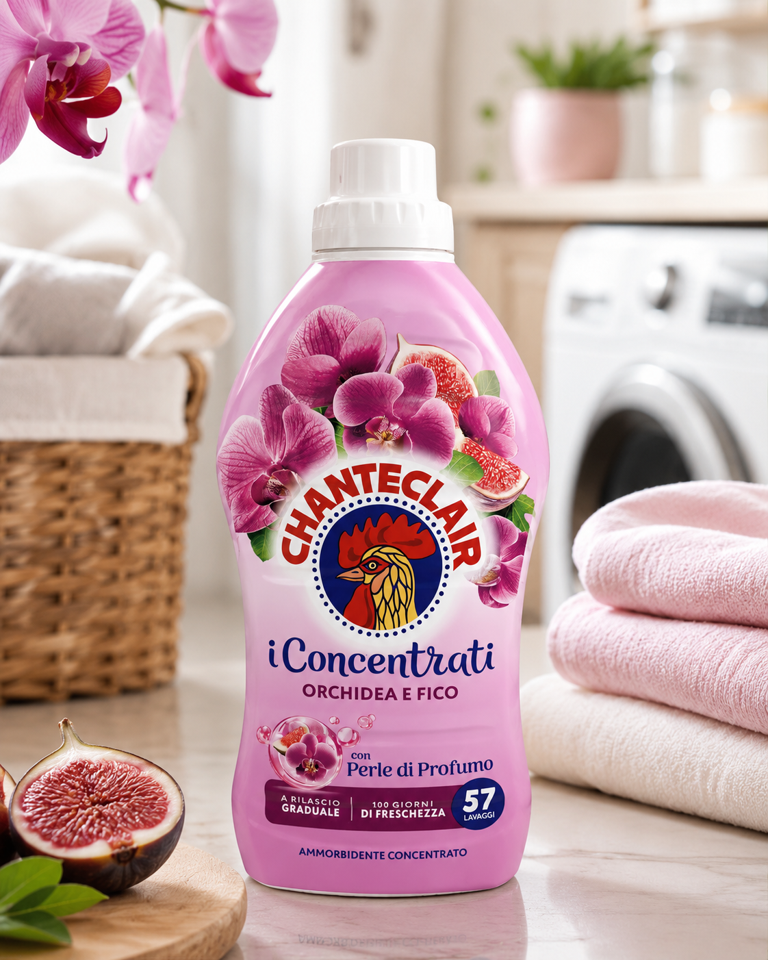 Chanteclair i Concentrati Orchidea e Fico – koncentruotas audinių minkštiklis, 57 skalbimai