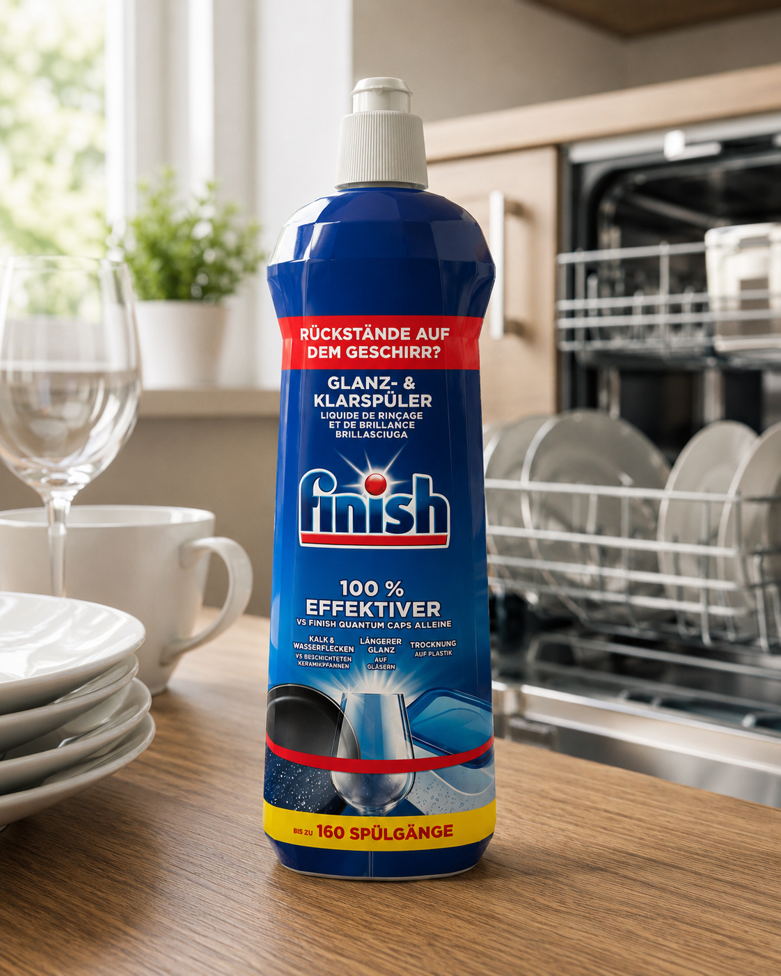 Finish Powerball indaplovių skalavimo skystis – 800 ml (iki 160 plovimų)