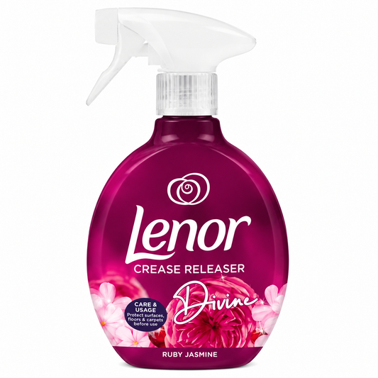Lenor Crease Releaser Divine Ruby Jasmine purškiklis drabužių raukšlėms lyginti