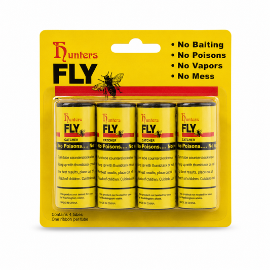 Hunters Fly lipnios juostos musėms gaudyti, 4 vnt.
