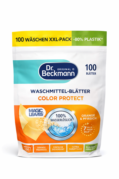 Dr. Beckmann skalbimo lapeliai Color Protect – 100 skalbimų