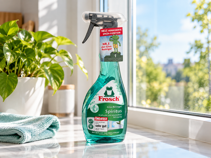 Frosch Glas-Reiniger Spiritus stiklo valiklis